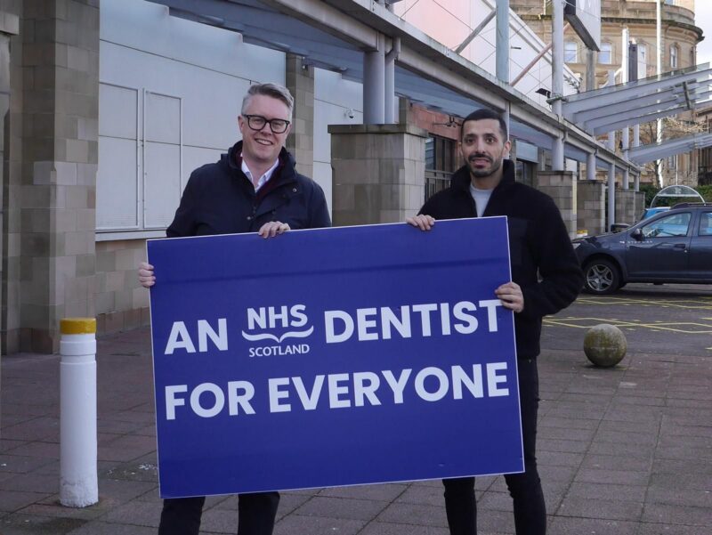 Martin McCluskey MP and Dr Usman Ullah